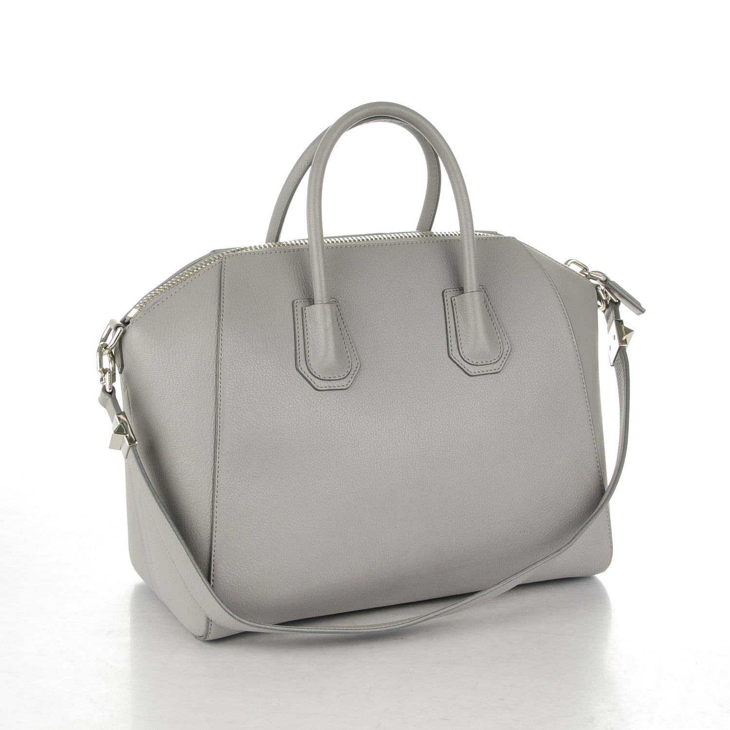 Givenchy Sugar Goatskin Medium Antigona Pearl Grey 3 of 8