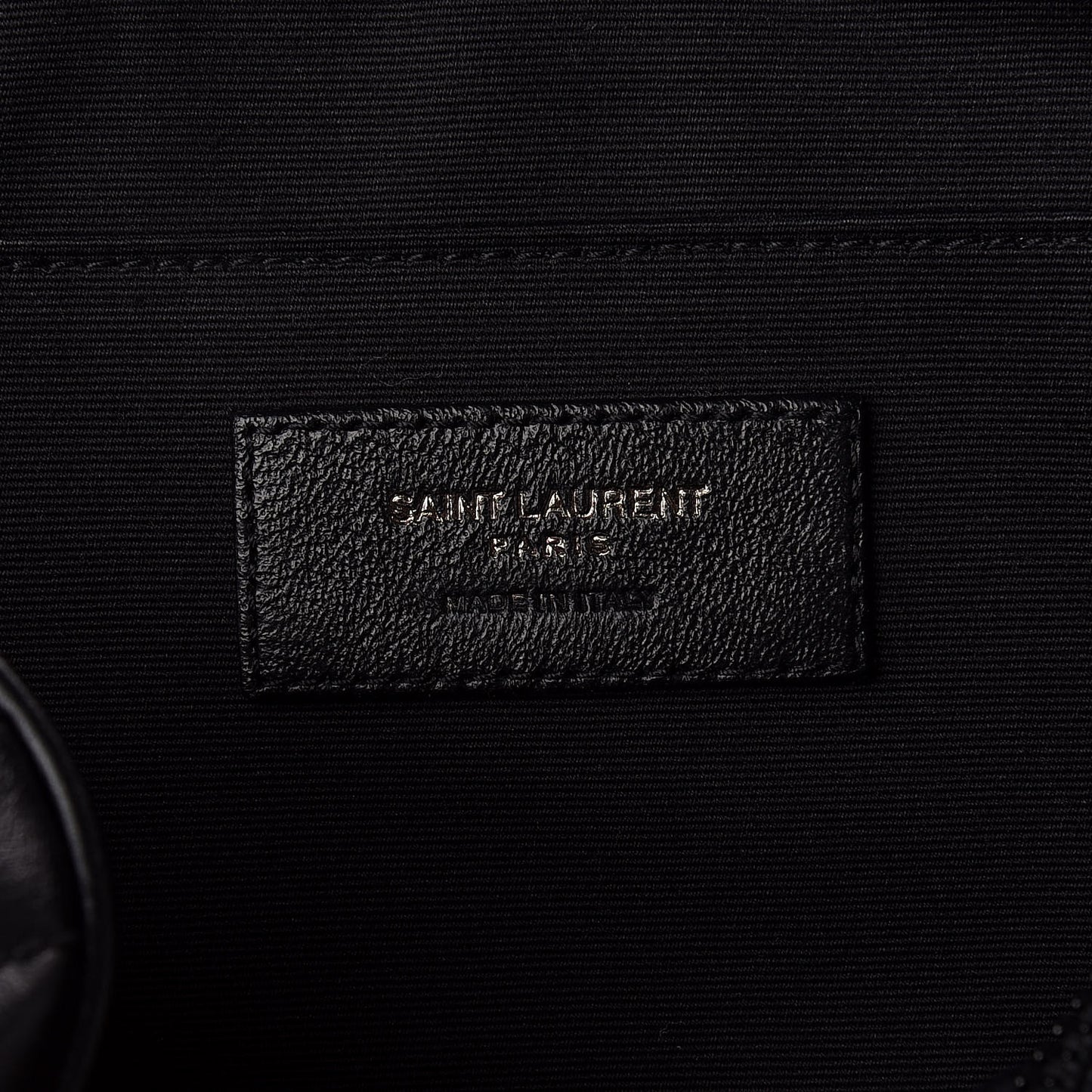 Calfskin Matelasse Monogram Lou Camera Bag Black