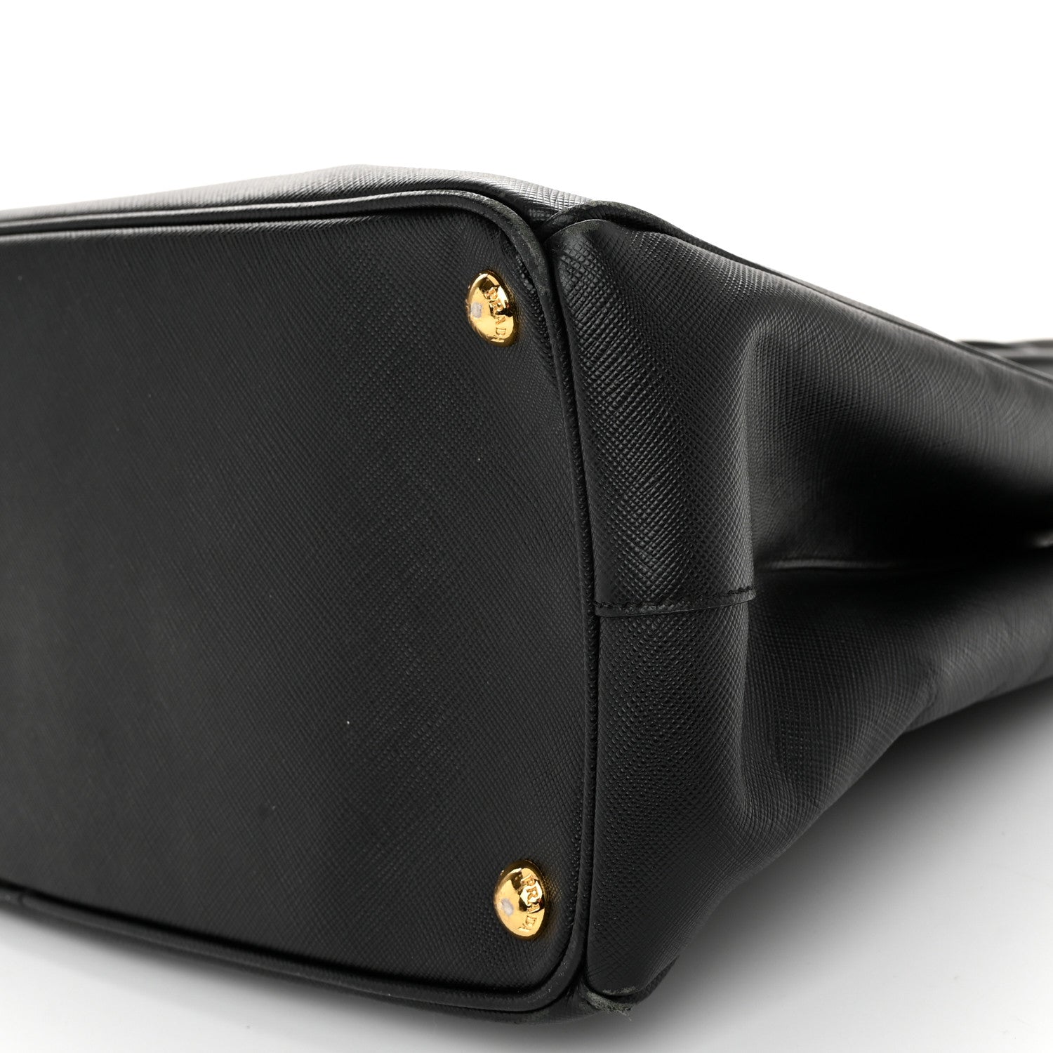 Prada Saffiano Medium Galleria Double Zip Tote Black 11 of 12