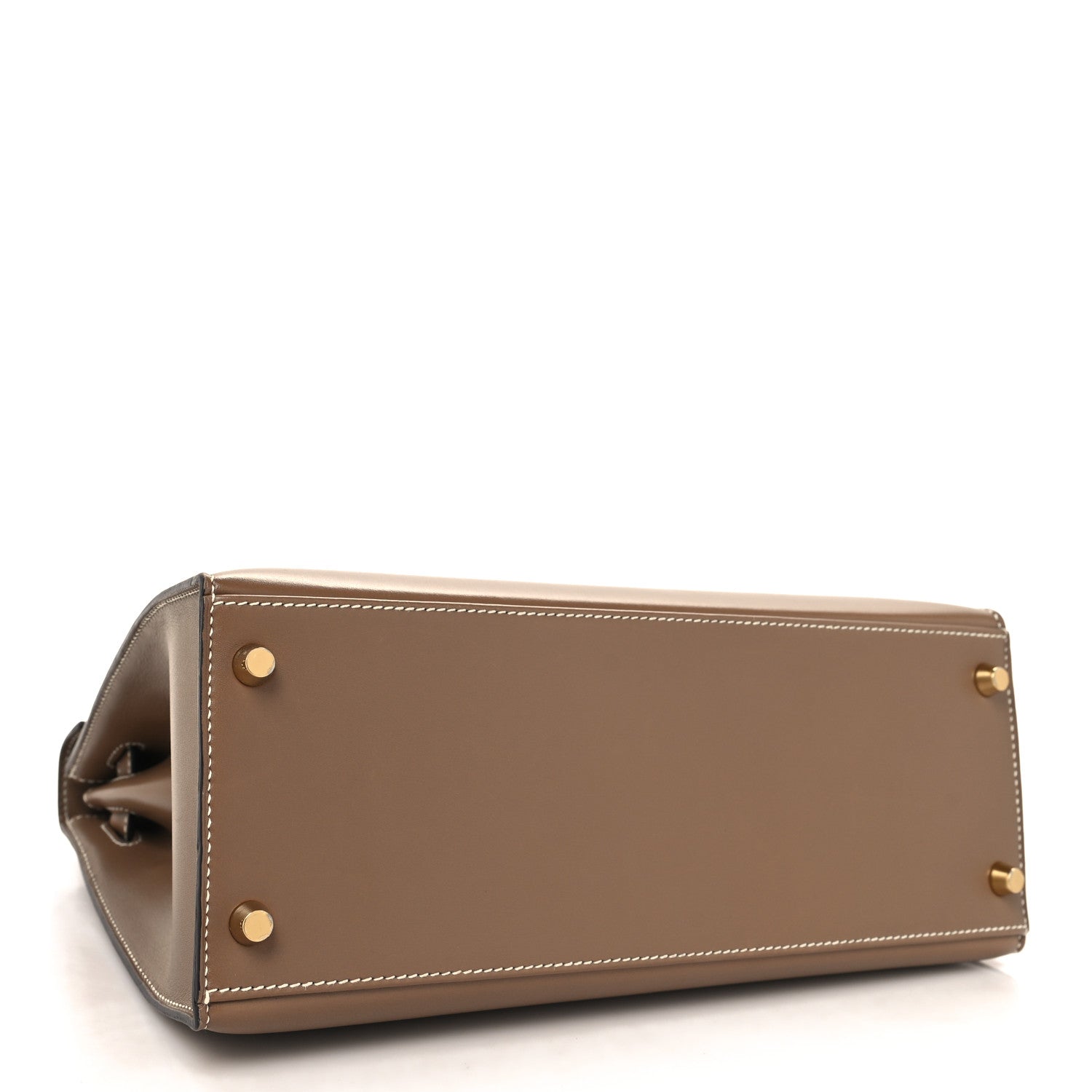 Hermes Tadelakt Kelly Sellier 28 Etoupe 4 of 14