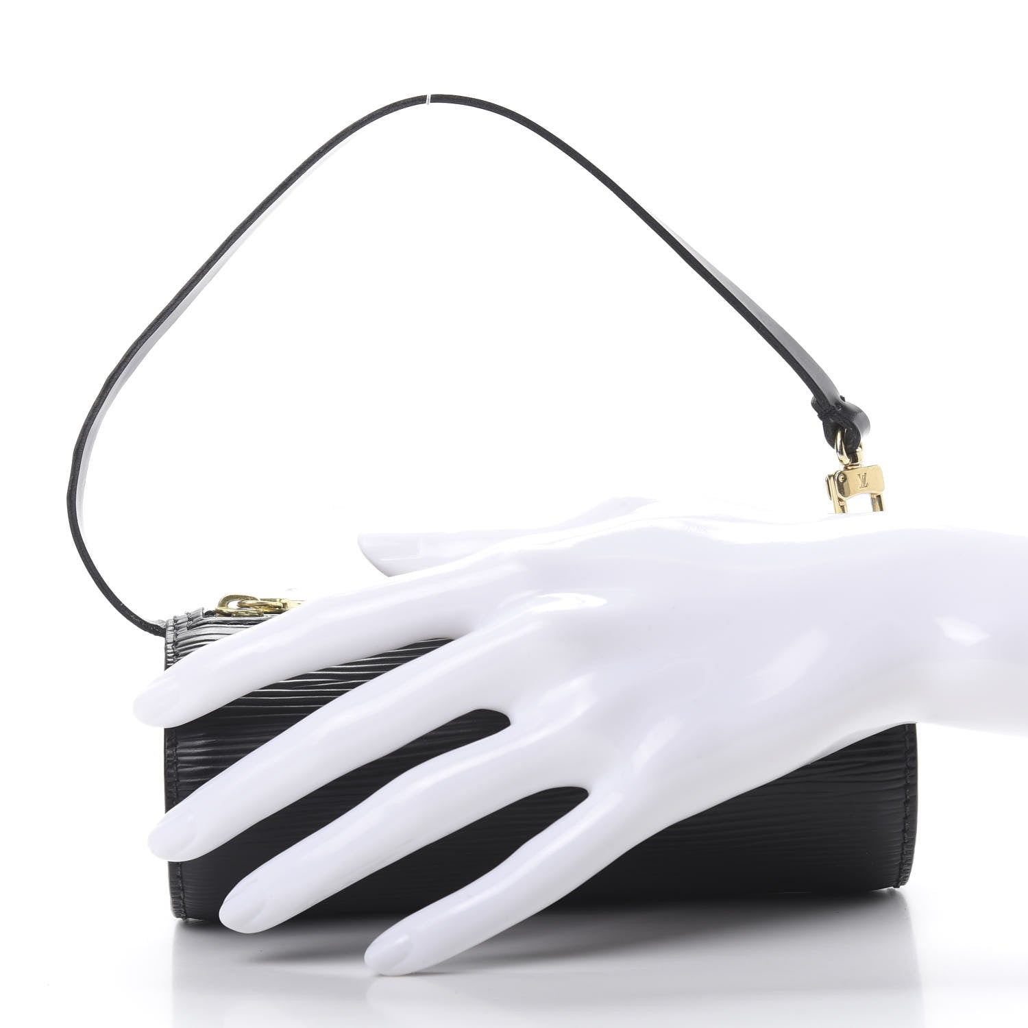 Louis Vuitton Epi Soufflot Pochette Black 2 of 7