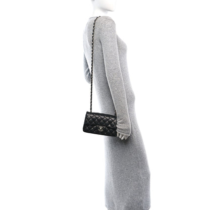 Chanel Caviar Quilted Mini Rectangular Flap Black 2 of 11