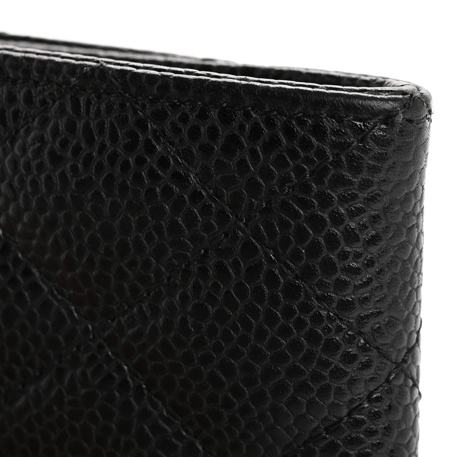 Chanel Caviar Quilted Flap Card Holder Black 13 of 15