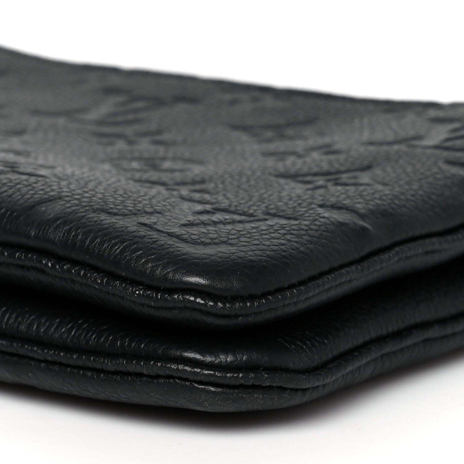 Louis Vuitton Empreinte Double Zip Pochette Black 10 of 12