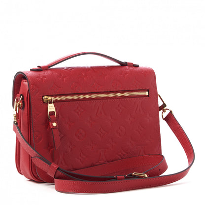 Louis Vuitton Empreinte Pochette Metis Scarlet 3 of 8
