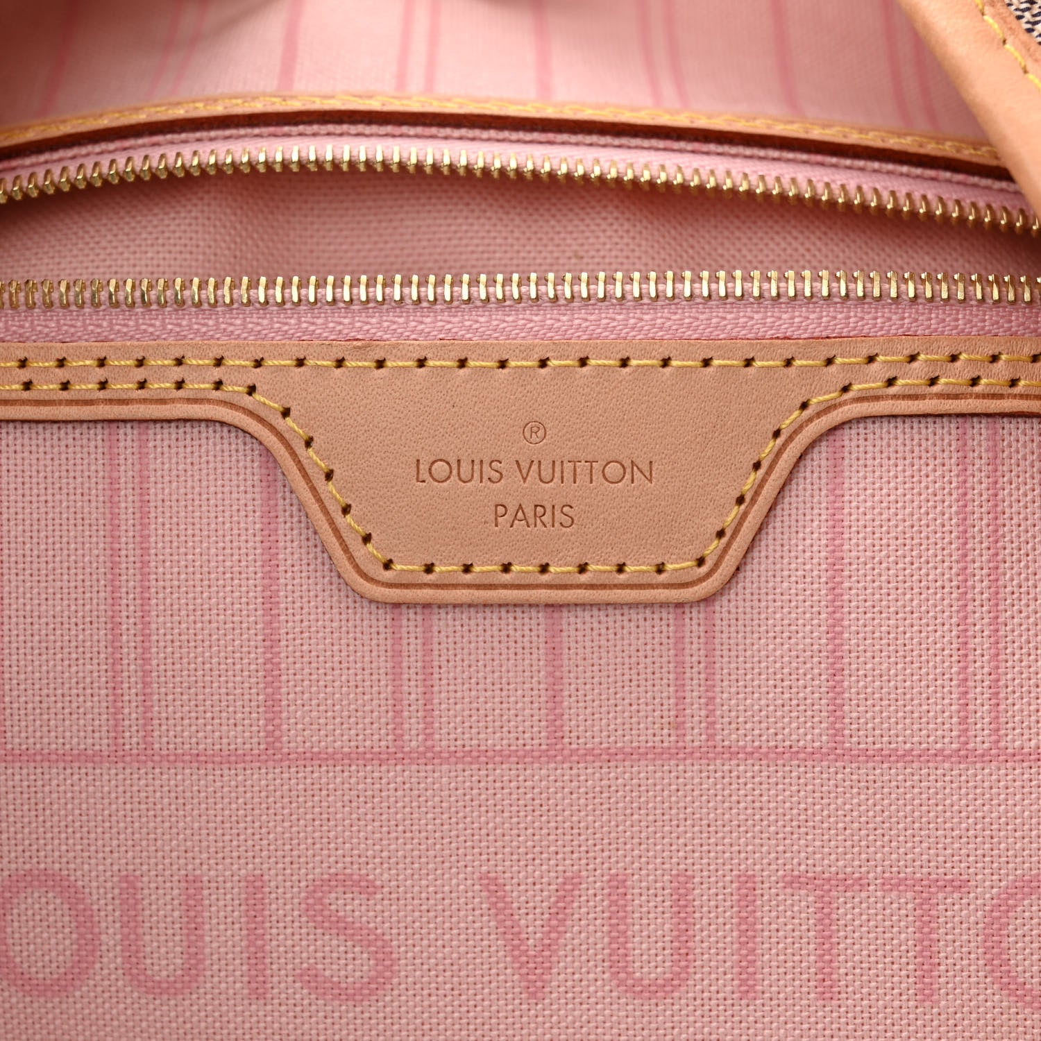 Louis Vuitton Damier Azur Neo Neverfull MM Rose Ballerine 6 of 13