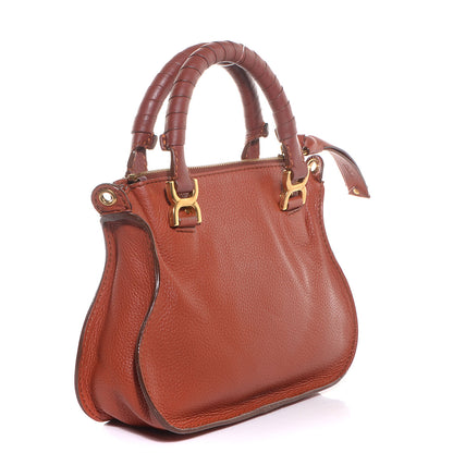 Chloe Calfskin Mini Marcie Satchel Tan 3 of 9