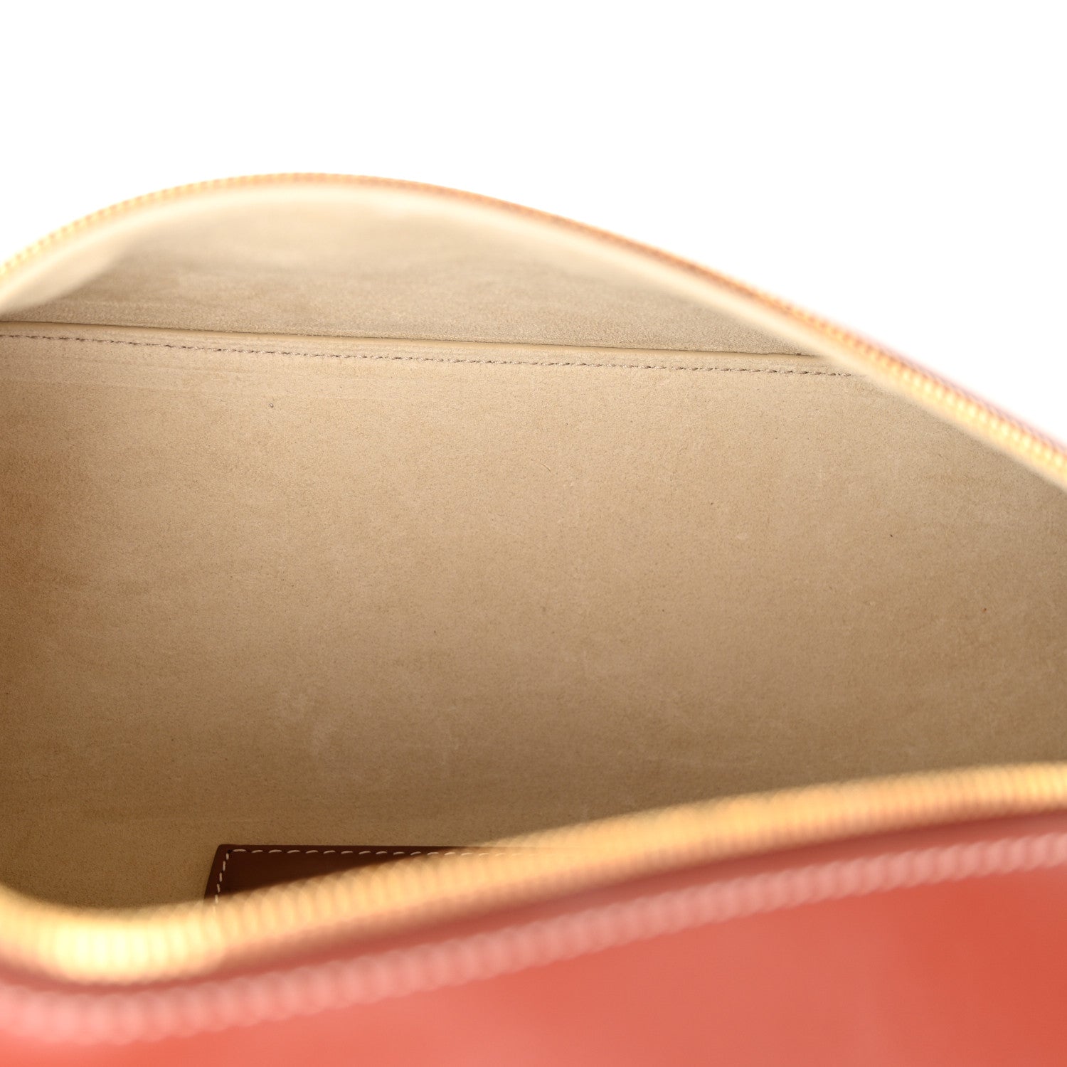 Loro Piana Saddle Calfskin Extra Bag L27 Deep Kummel 5 of 10