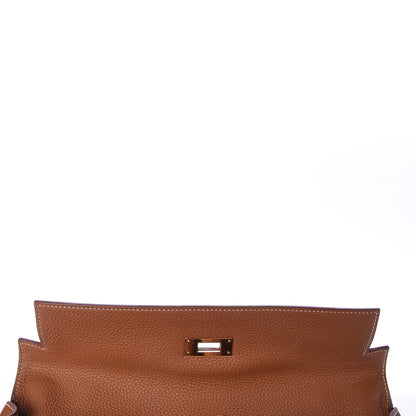Hermes Togo Kelly Retourne 32 Gold 21 of 36