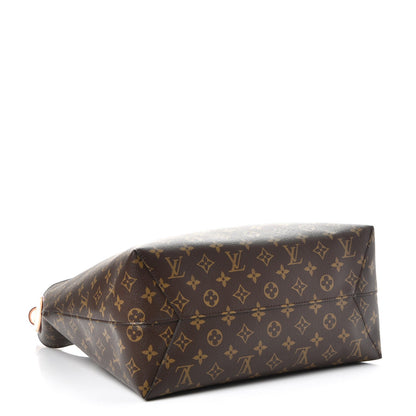 Louis Vuitton Monogram Flower Hobo Beige 4 of 8