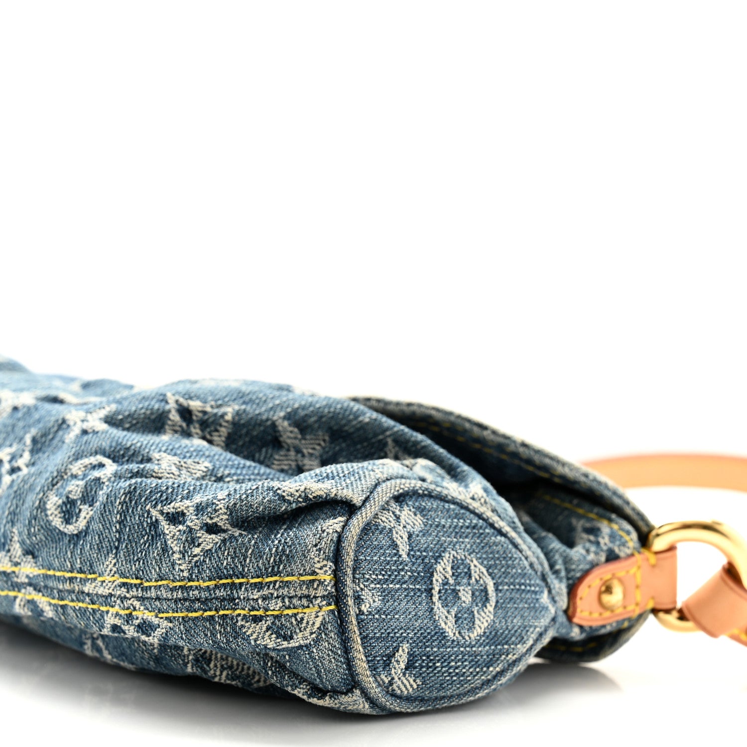 Louis Vuitton Monogram Denim Mini Pleaty Blue 9 of 12