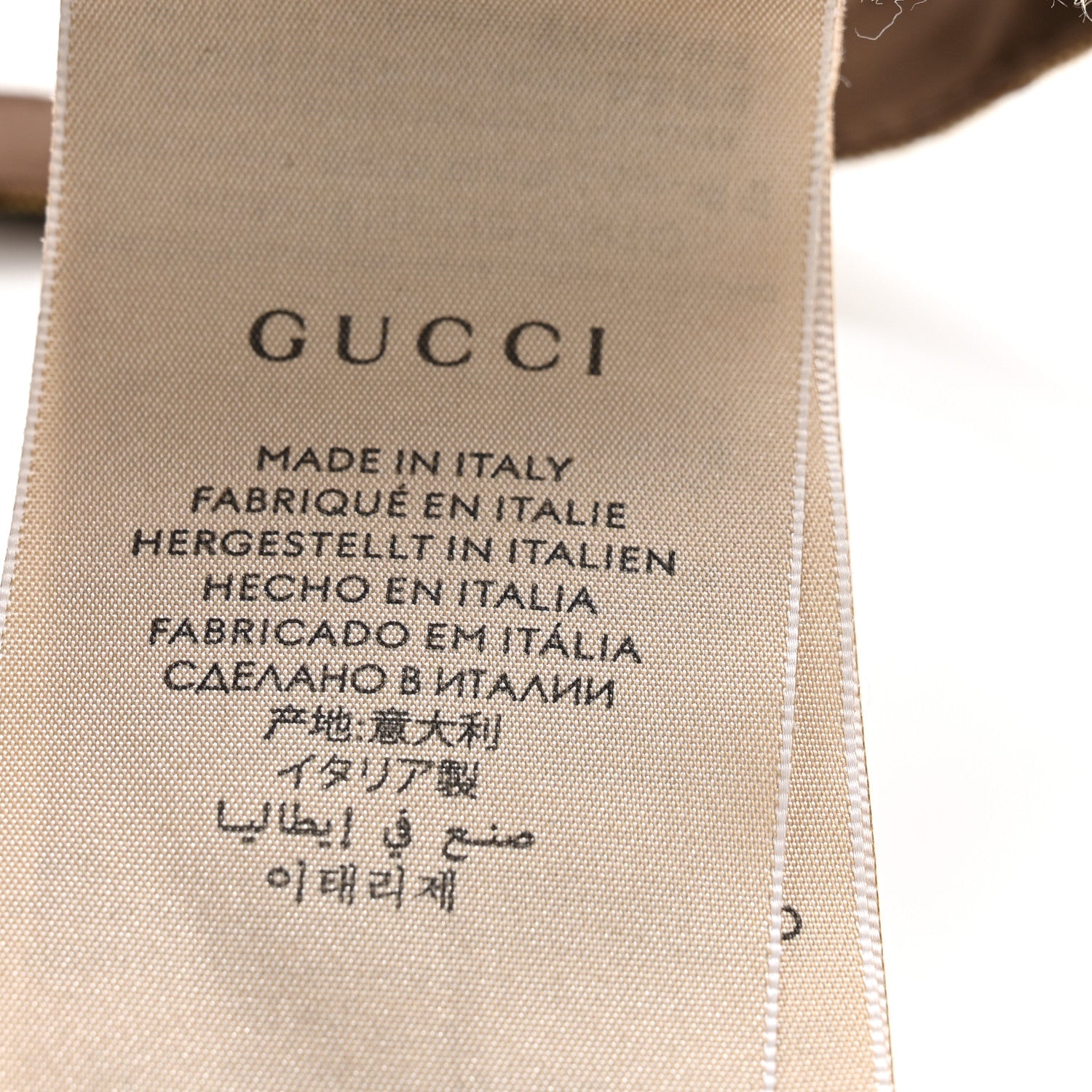 Gucci Canvas Monogram Reversible Bucket Hat XL Brown 16 of 18