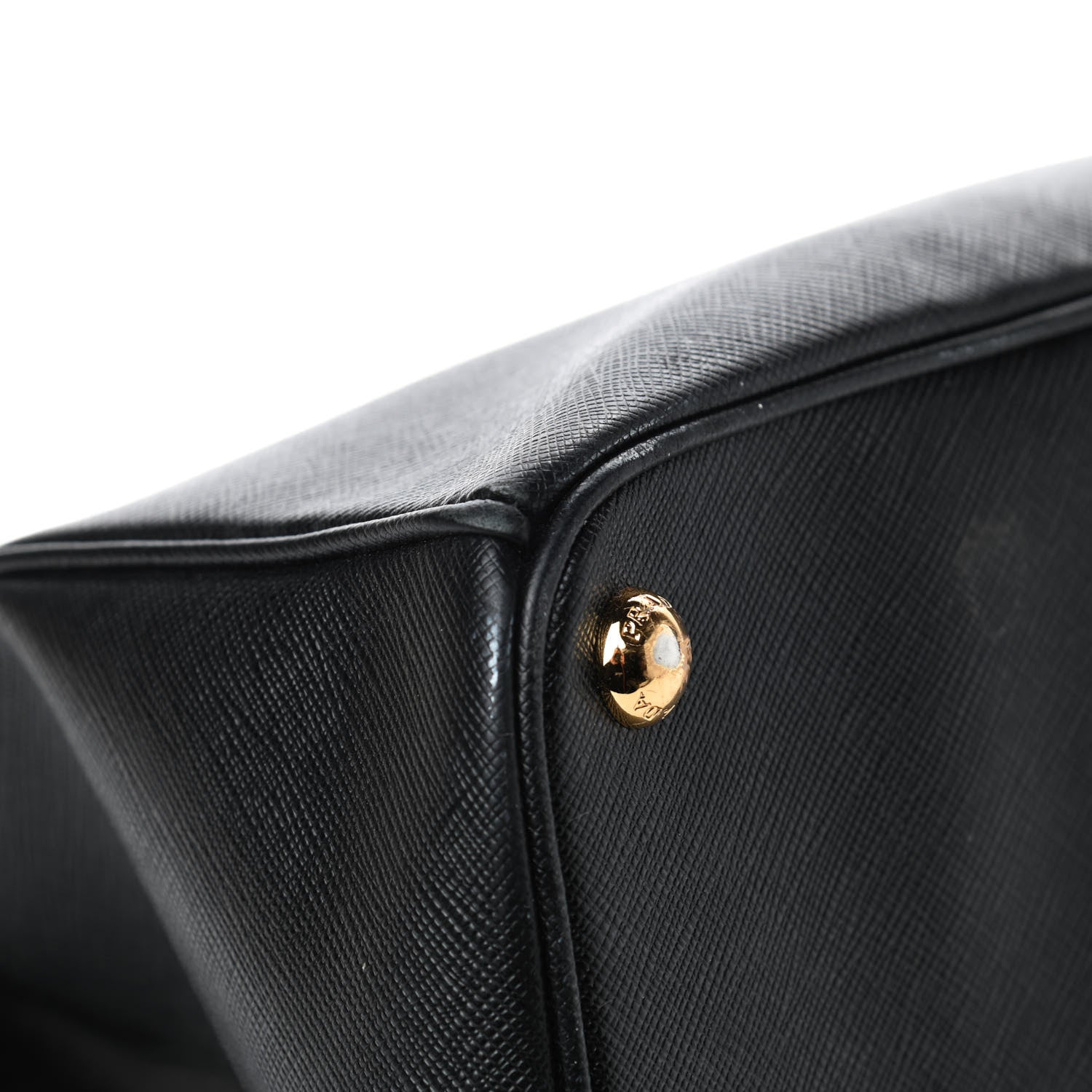 Prada Saffiano Medium Galleria Double Zip Tote Black 5 of 5