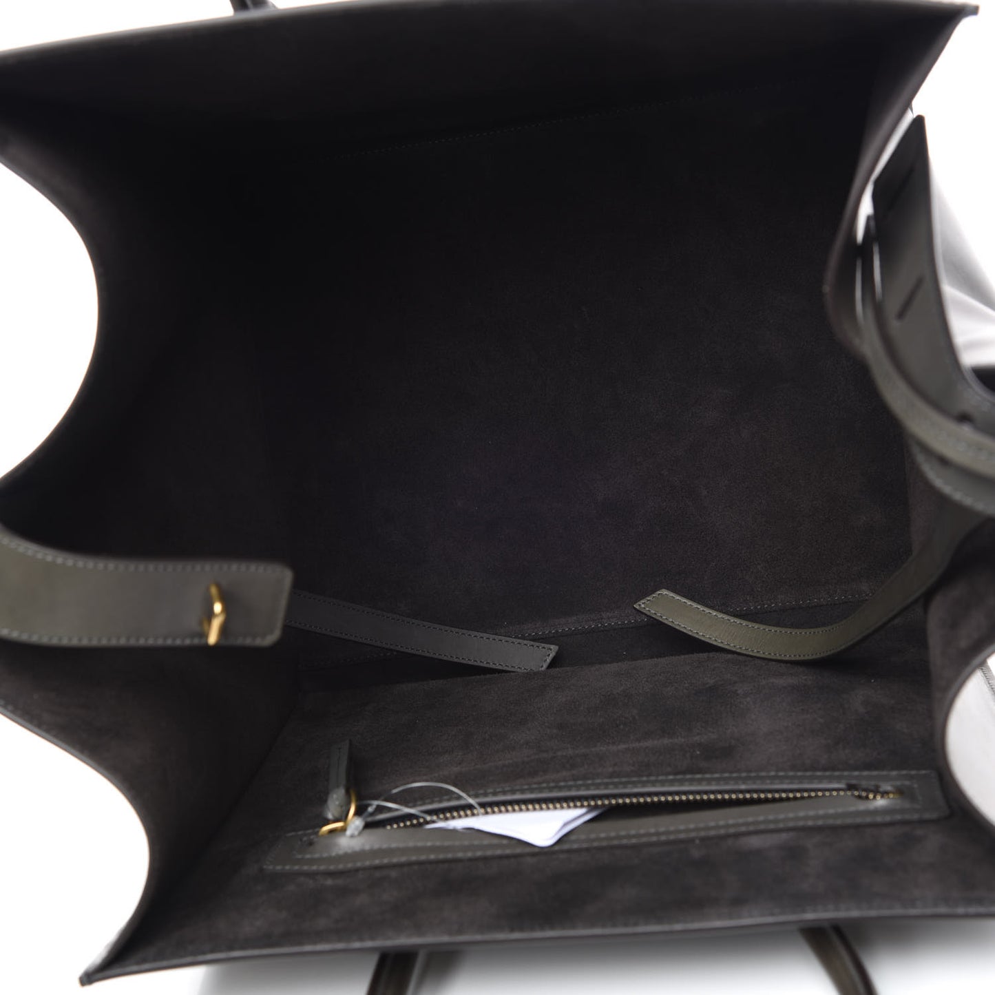 Smooth Calfskin Medium Phantom Luggage Grey