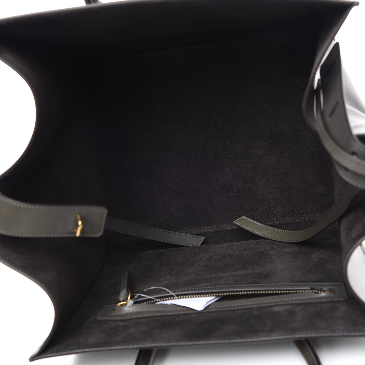Celine Smooth Calfskin Medium Phantom Luggage Grey 7 of 18