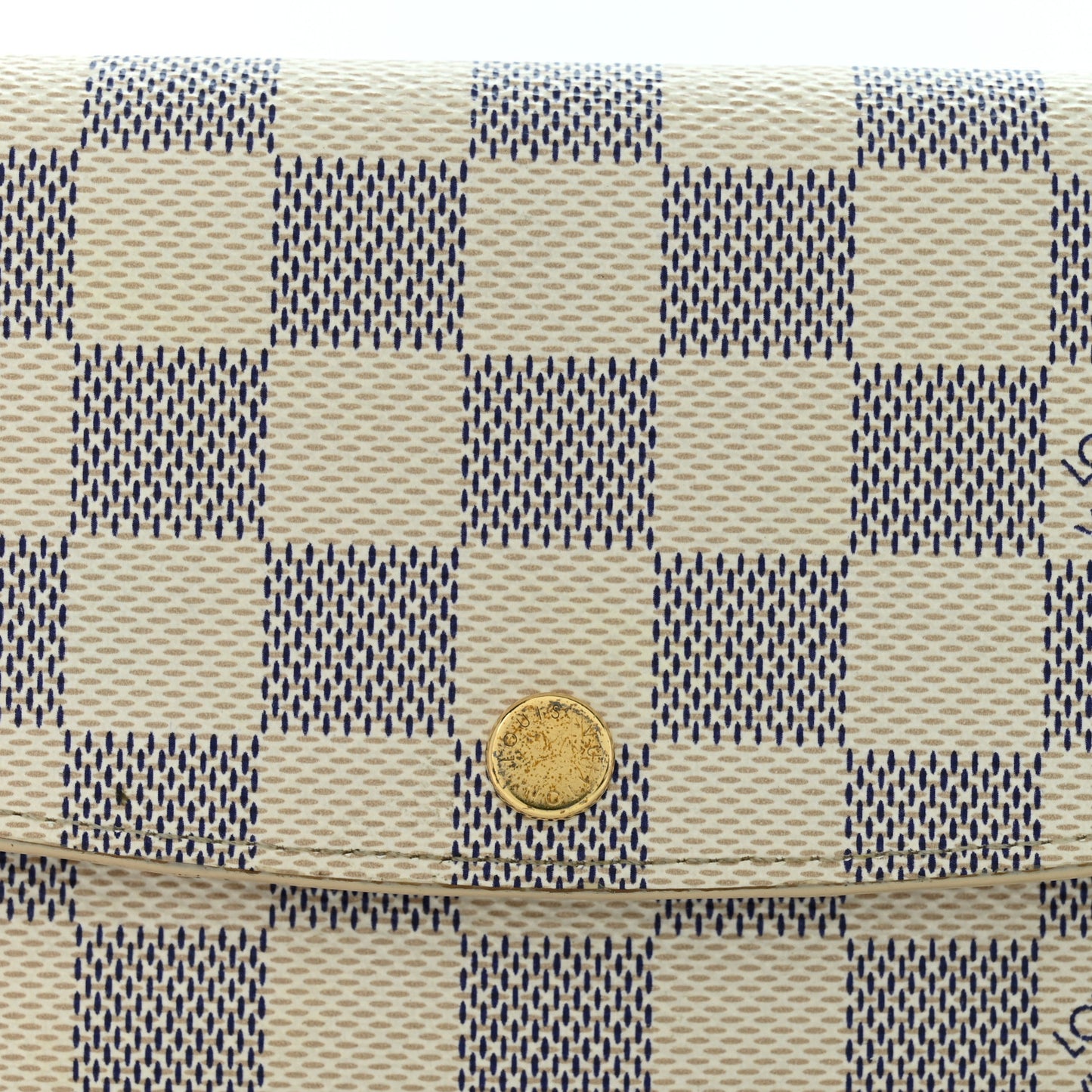Damier Azur Emilie Wallet Rose Ballerine