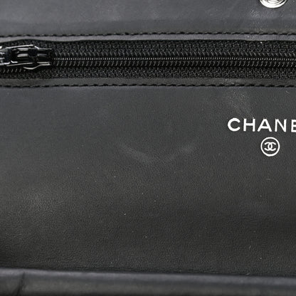 Chanel Caviar Timeless CC Wallet On Chain WOC Black 12 of 15