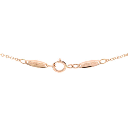 Tiffany 18K Rose Gold 11mm Elsa Peretti Open Heart Pendant Necklace 4 of 4