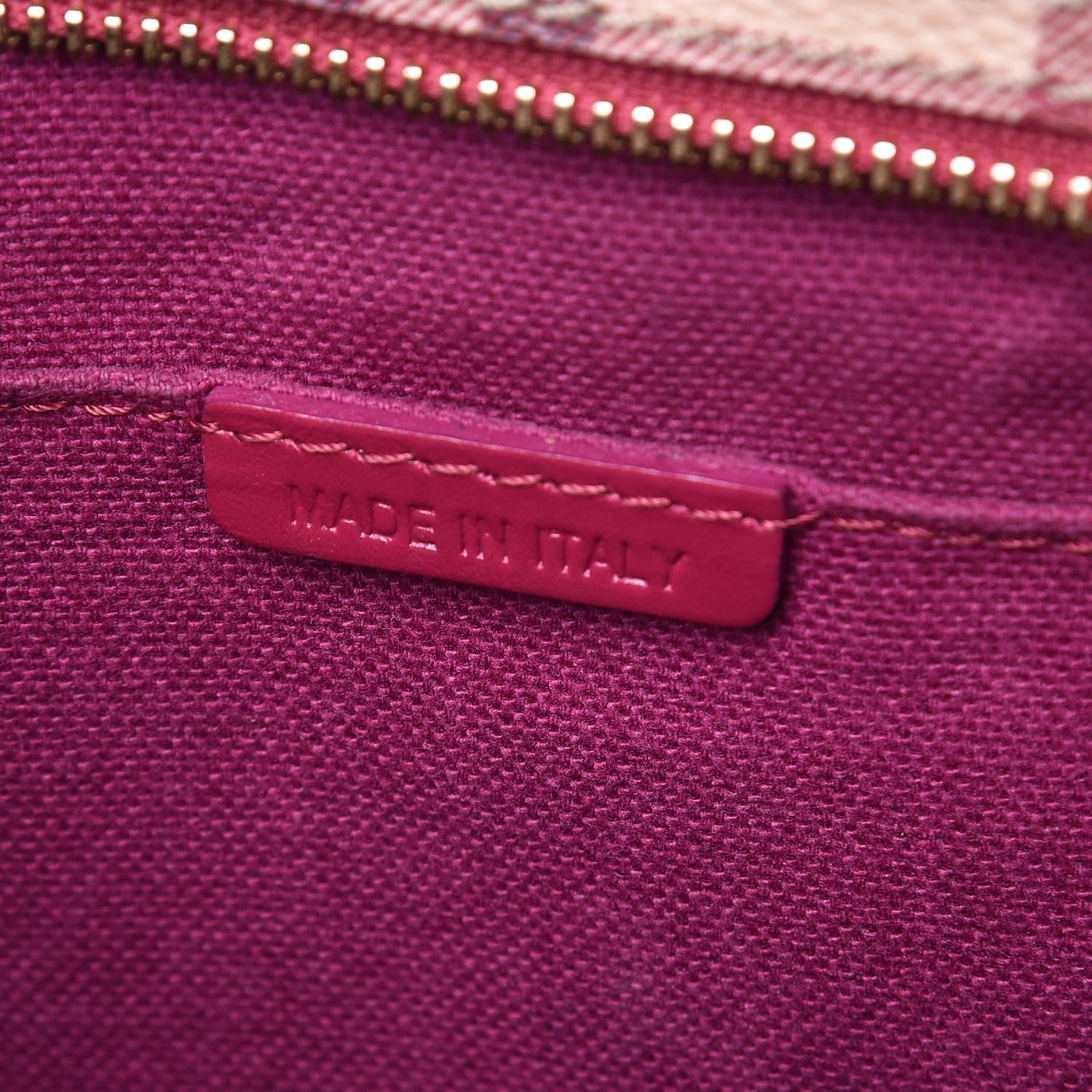 Burberry Haymarket Check Medium Regent Tote Dark Pink 7 of 12