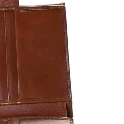 Gucci GG Supreme Monogram French Flap Wallet Brown 11 of 11