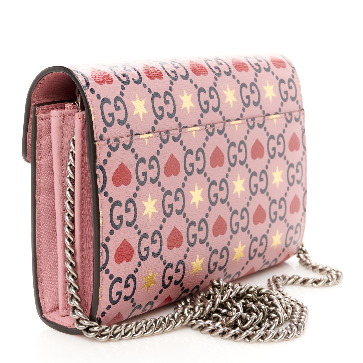 Calfskin Valentine's Day Exclusive Mini Dionysus Chain Wallet