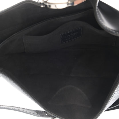 Louis Vuitton Epi Montaigne Clutch Black 5 of 14