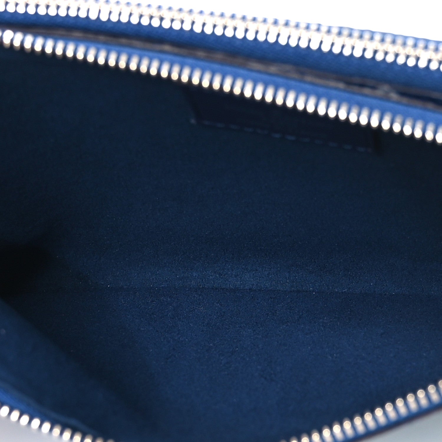 Louis Vuitton Monogram Giant Escale Double Zip Pochette Blue 4 of 10