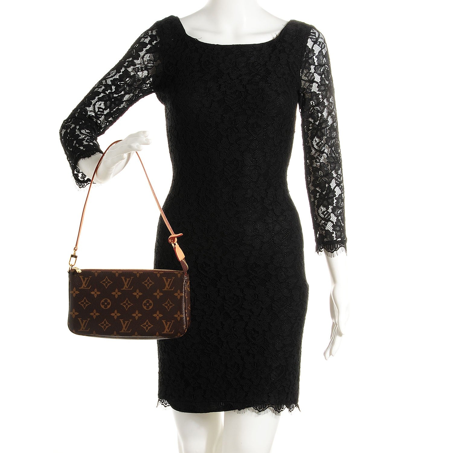 Louis Vuitton Monogram Pochette Accessories NM 2 of 7