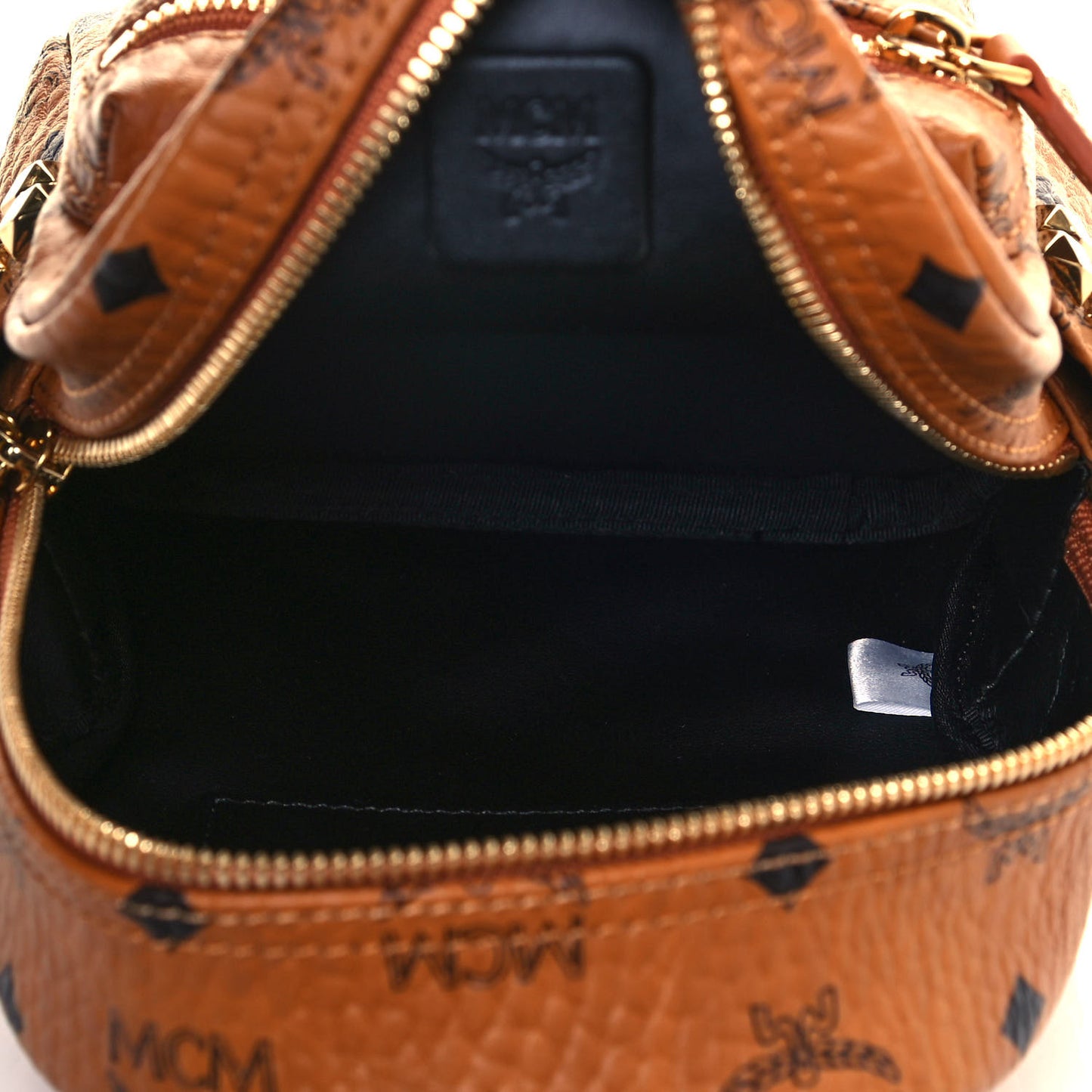 Visetos Side Stud X-Mini Stark Bebe Boo Backpack Cognac