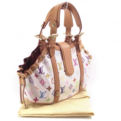 Louis Vuitton Monogram Multicolor Theda GM White 3 of 8