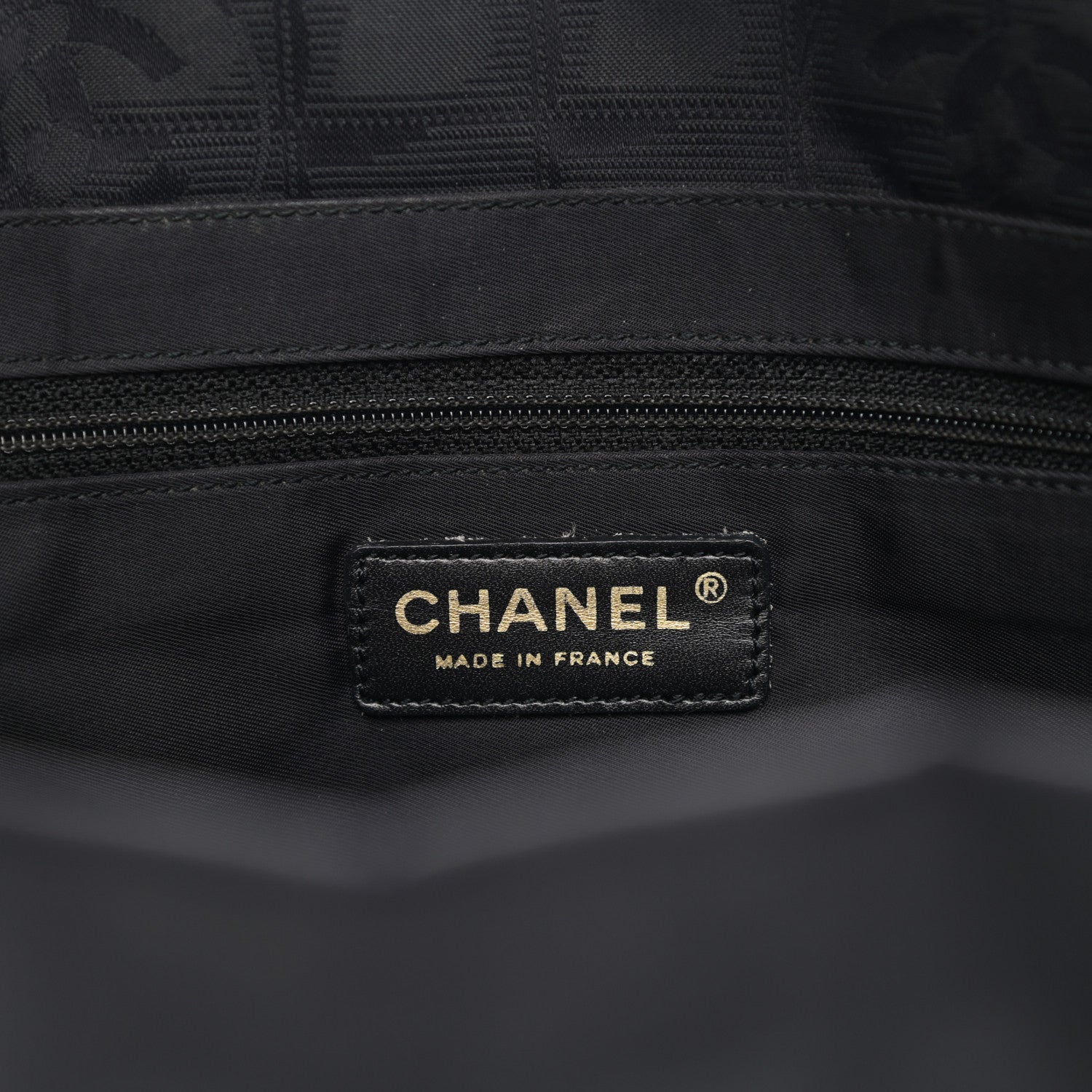Chanel Nylon Small Travel Tote Black 5 of 11