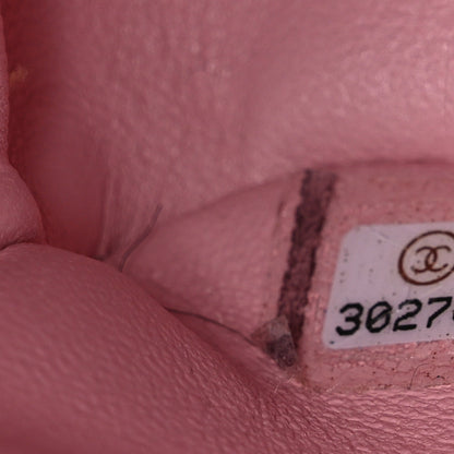 Chanel Lambskin Quilted Jumbo Double Flap Light Pink 7 of 10