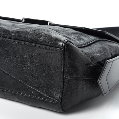 Givenchy Crinkled Patent Calfskin Small ID Flap Black 8 of 8