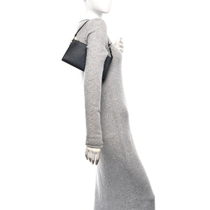 Louis Vuitton Epi Pochette Accessories 21 Black 2 of 9