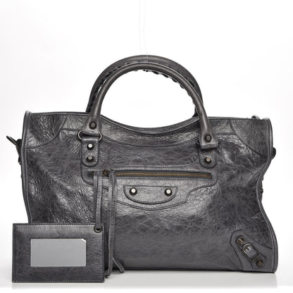 Balenciaga Agneau Classic Hardware City Anthracite 1 of 8