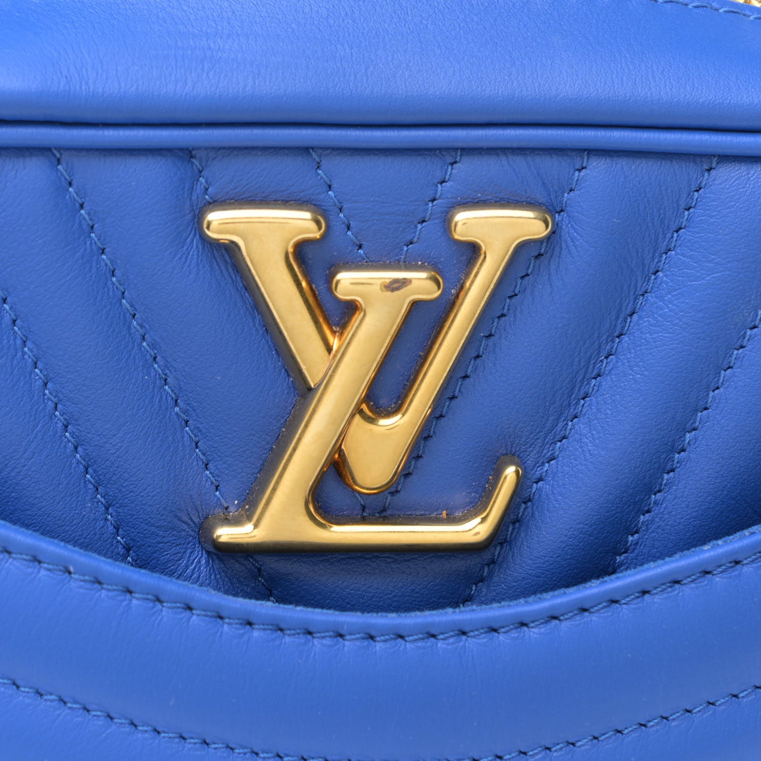Louis Vuitton Calfskin New Wave Camera Bag Bleu Neon 10 of 10