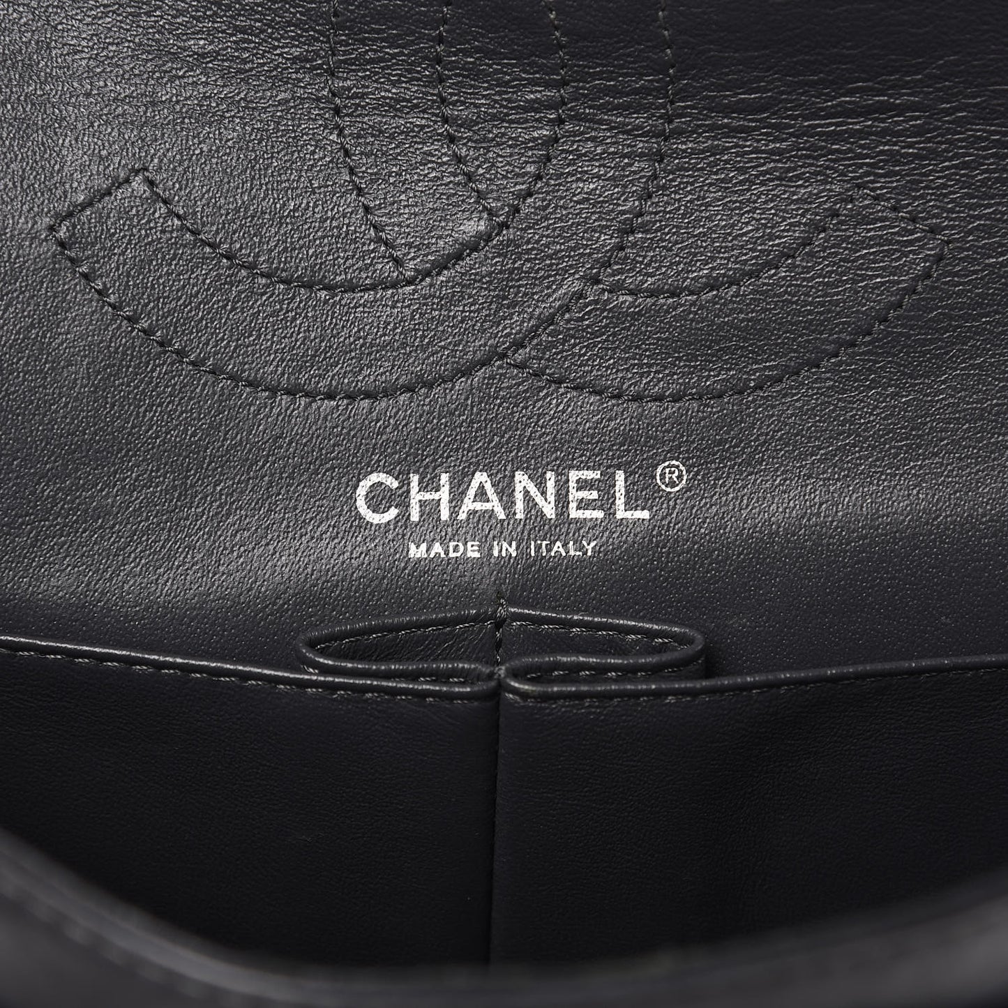 Aged Calfskin Quilted 2.55 Reissue 226 Flap Grey