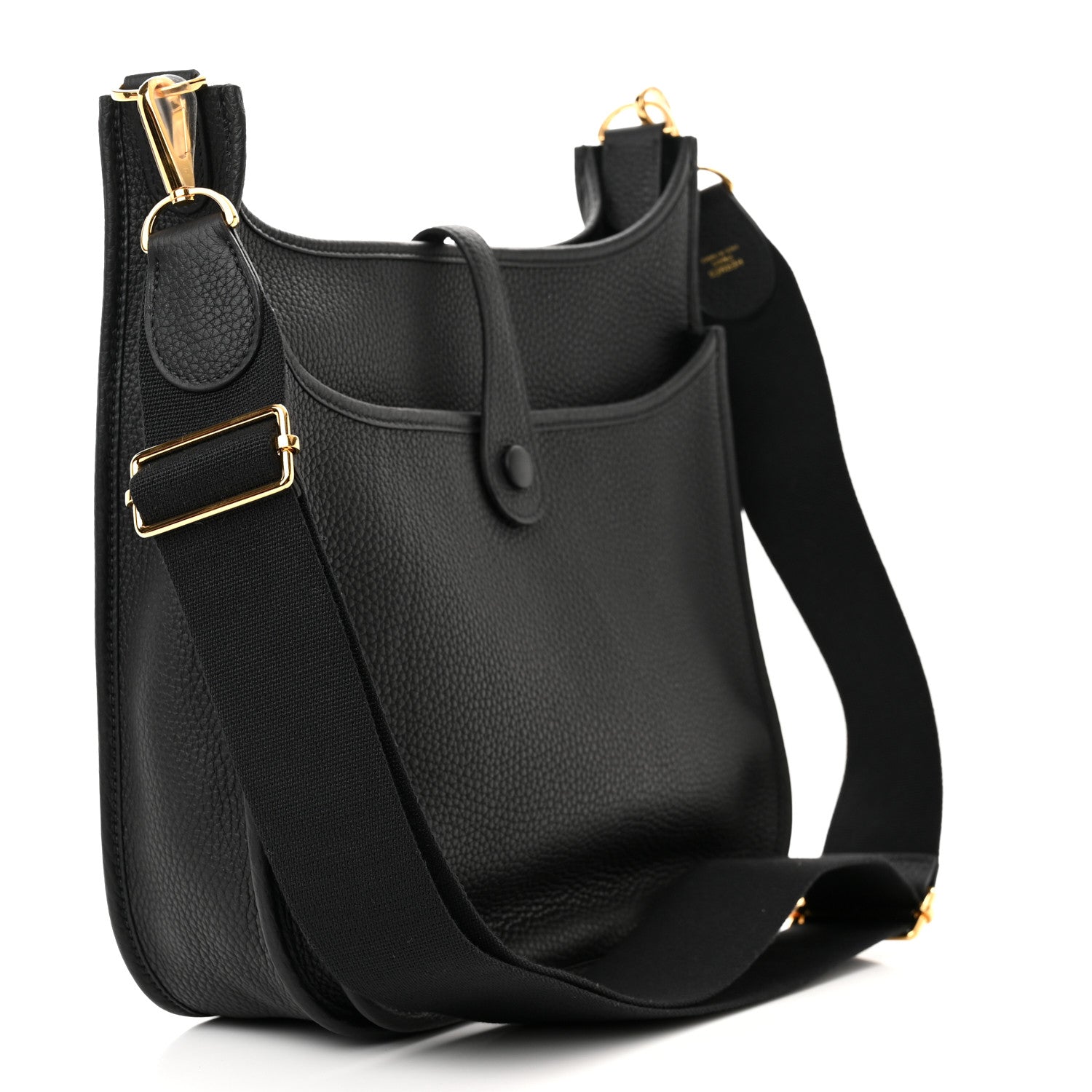 Hermes Taurillon Clemence Evelyne III PM Black 3 of 12