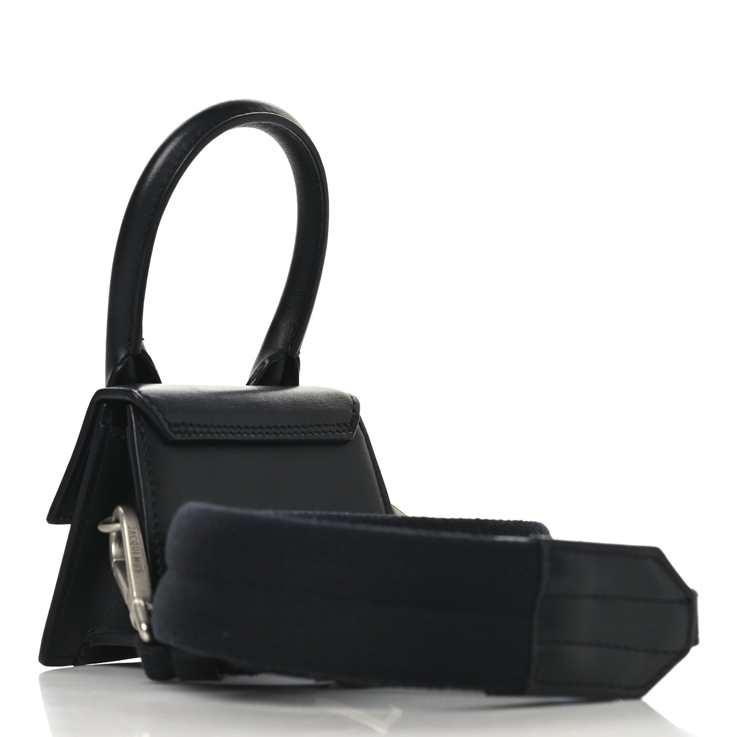 Jacquemus Smooth Calfskin Le Chiquito Homme Black 2 of 10