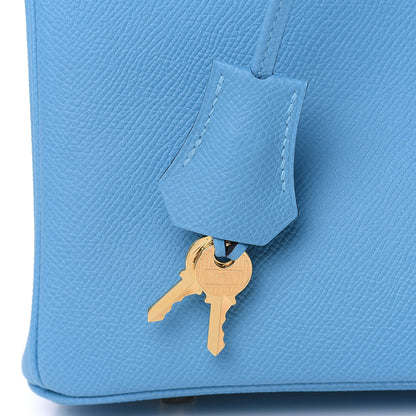 Hermes Epsom Birkin 30 Bleu Du Nord 23 of 30