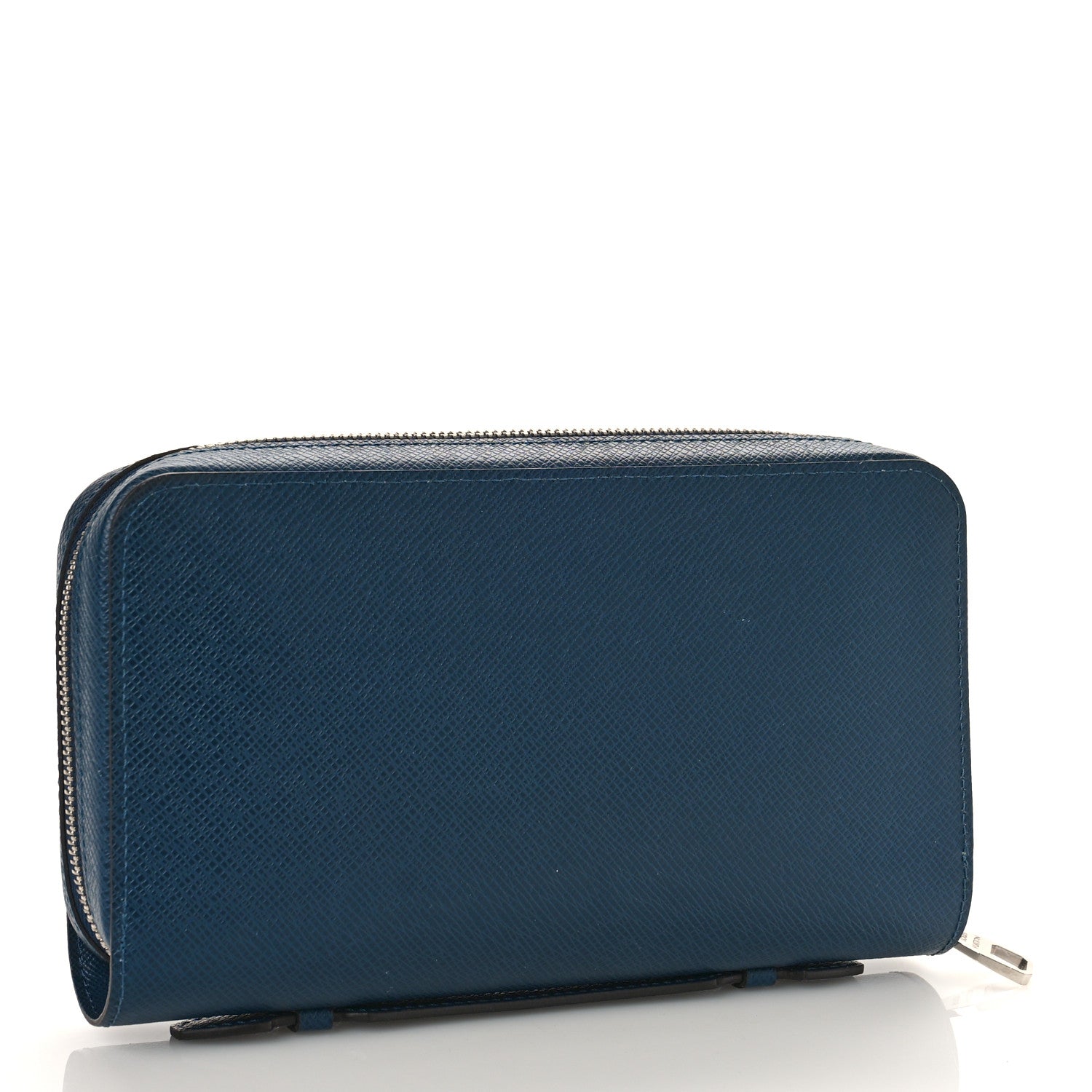 Louis Vuitton Taiga Zippy XL Wallet Blue Red 3 of 14