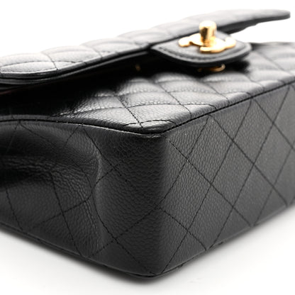 Chanel Caviar Quilted Small Double Flap Black 9 of 10