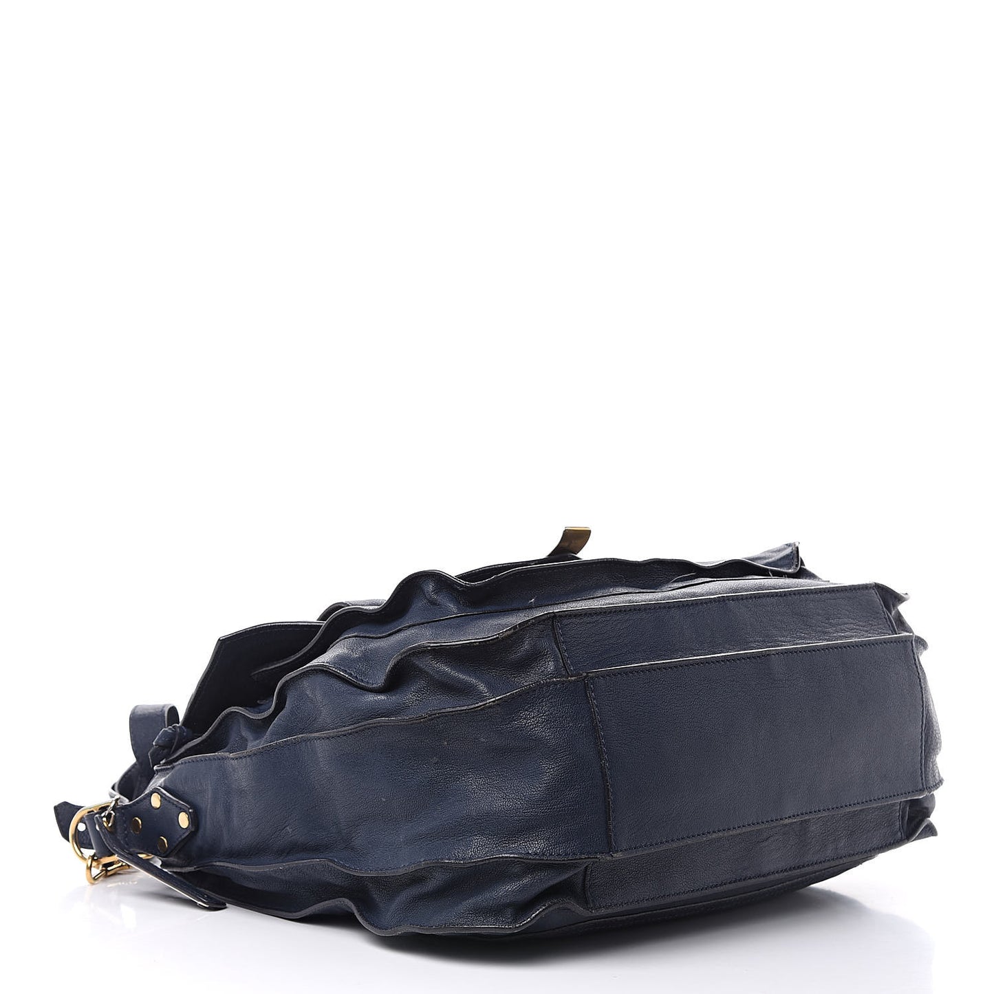 Lambskin PS1 Extra Large Satchel Indigo
