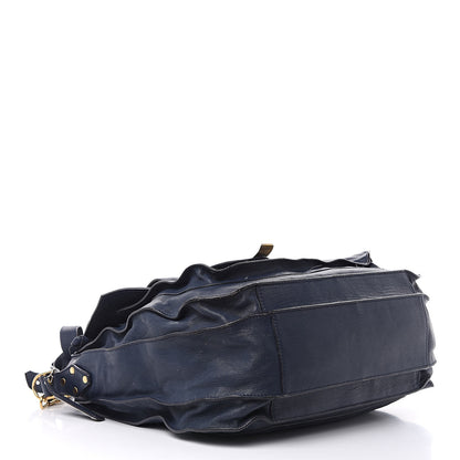 Proenza Schouler Lambskin PS1 Extra Large Satchel Indigo 4 of 19