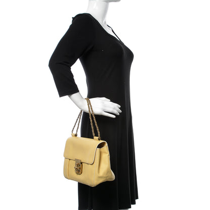 Chloe Goatskin Medium Elsie Shoulder Bag Sunlight 2 of 14