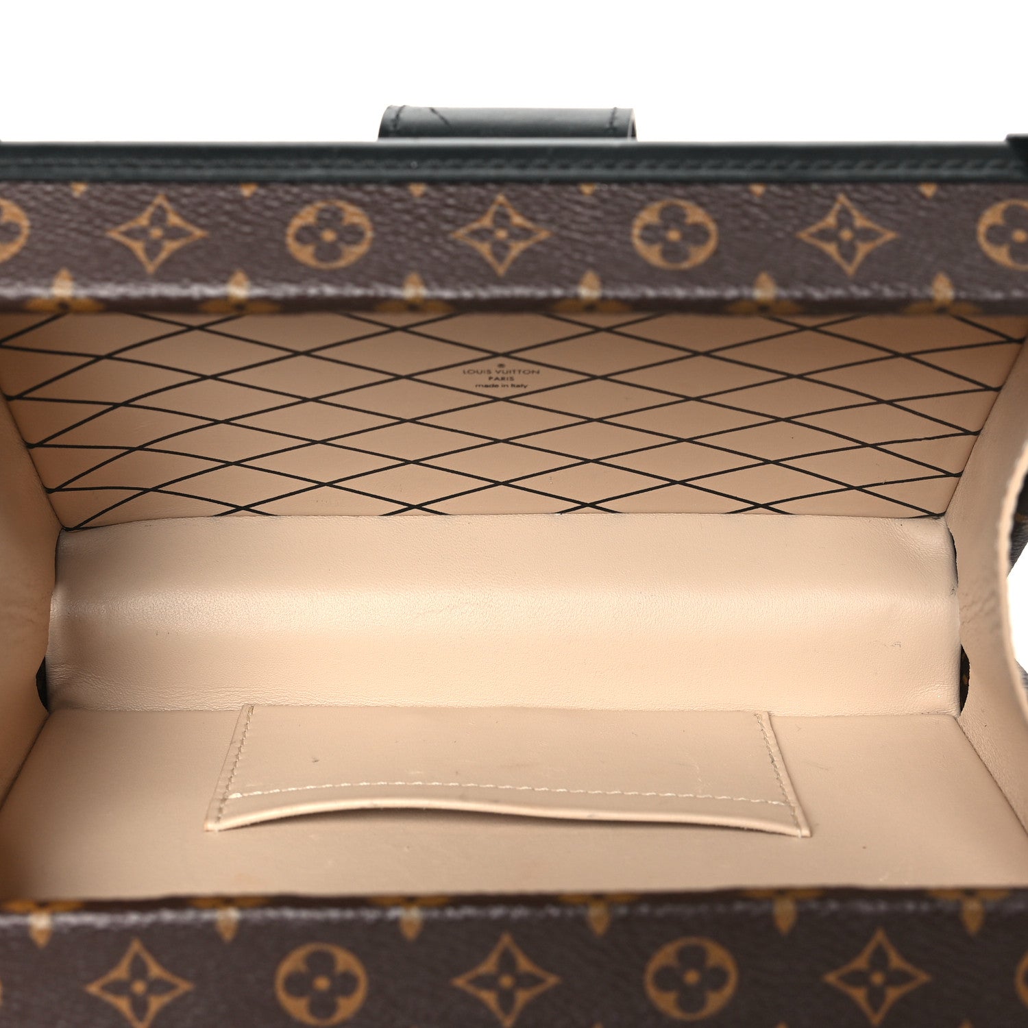 Louis Vuitton Monogram Petite Malle Black 5 of 9