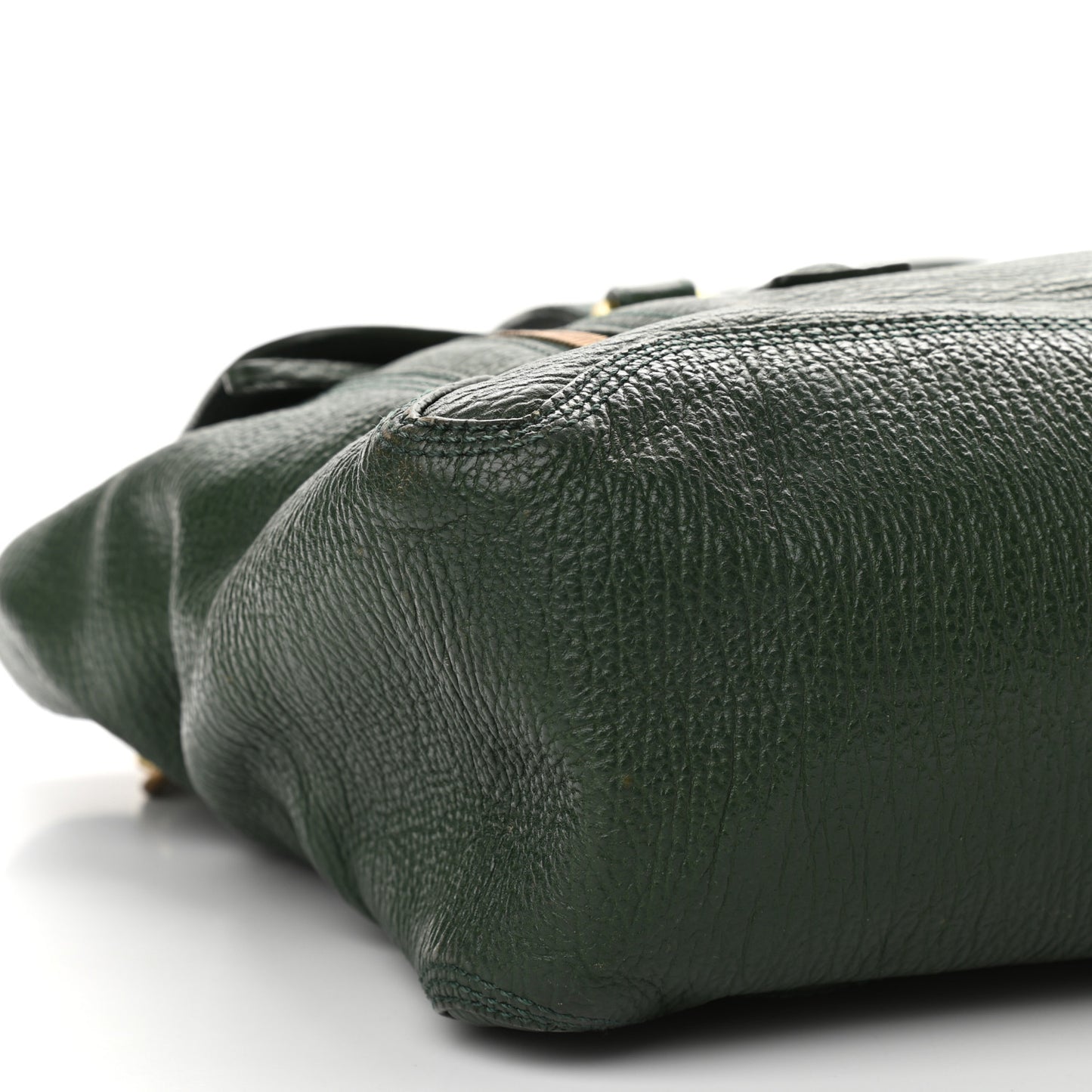 Textured Calfskin Large Pashli Satchel Jade