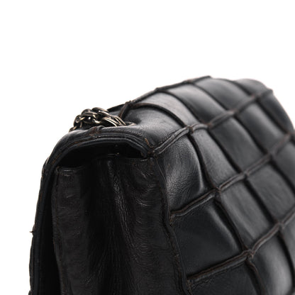 Chanel Lambskin Medium Patchwork Mademoiselle Single Flap Brown 12 of 14