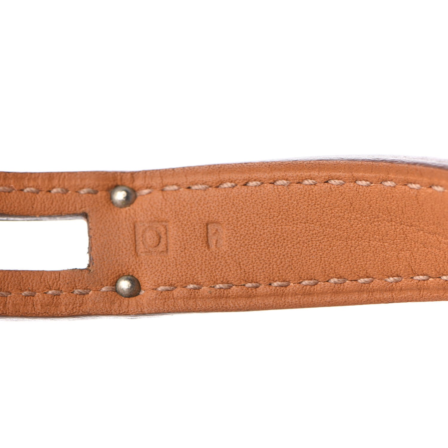 Hermes Epsom Kelly Double Tour Bracelet S Rose Jaipur 5 of 6