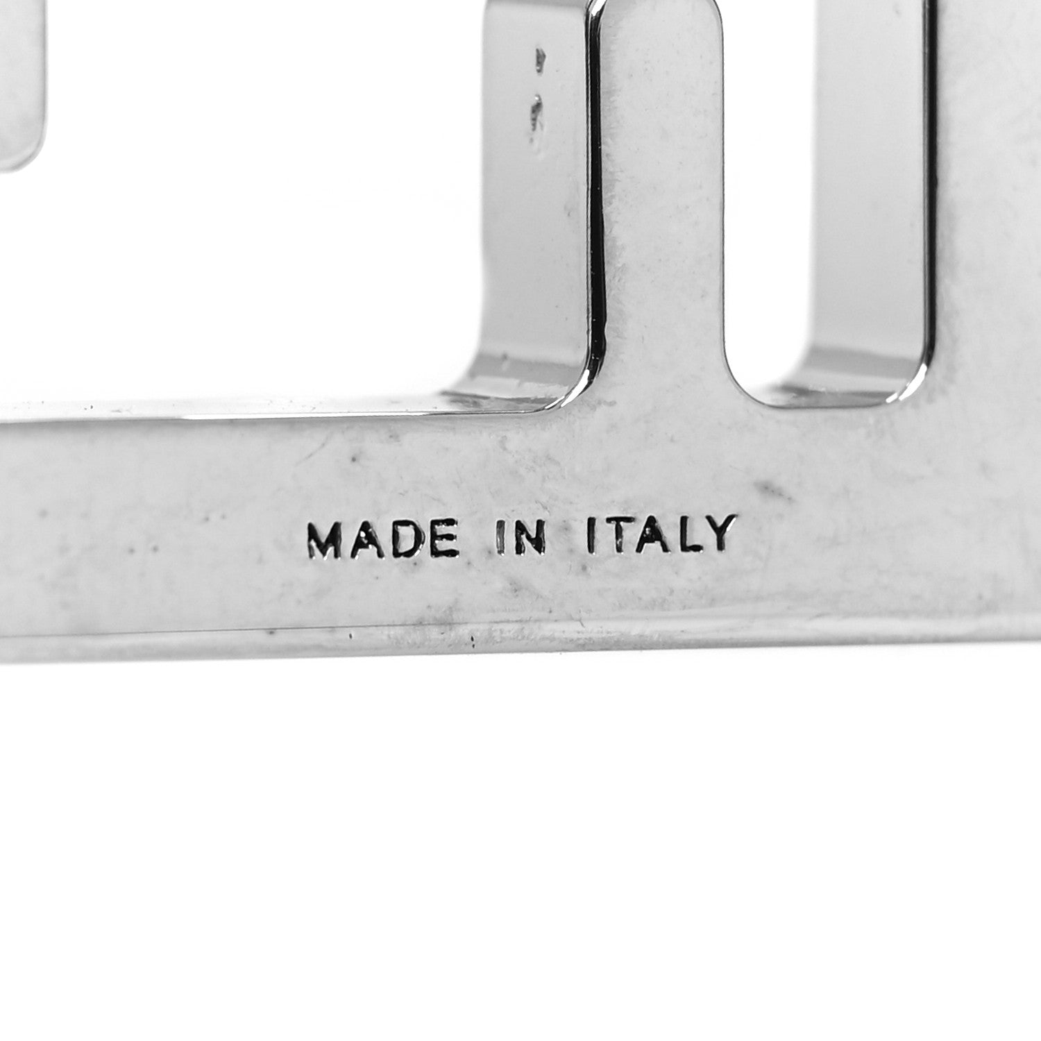Fendi Metal Mini Strap You Silver 5 of 5